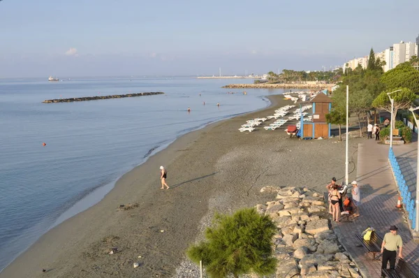 Kıbrıs'ta güzel Limasol Beach