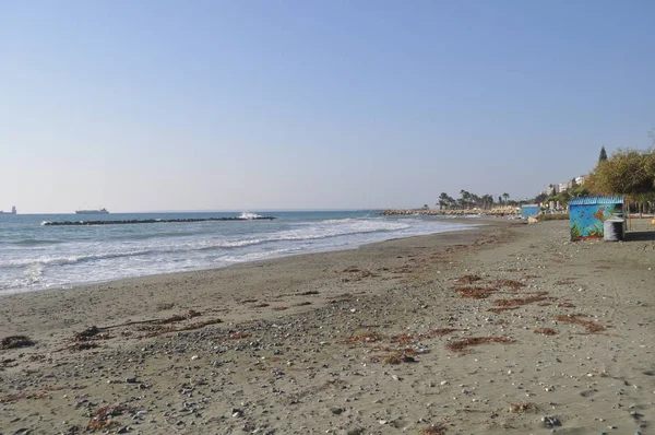 Hermosa Playa Limassol Chipre — Foto de Stock