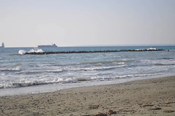 Kıbrıs'ta güzel Limasol Beach