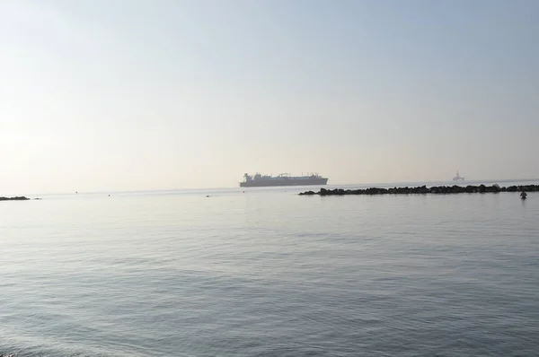 Het Strand Van Limassol Cyprus — Stockfoto