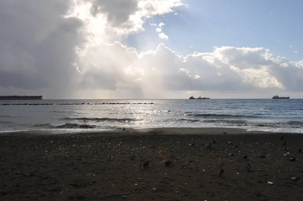 Kıbrıs'ta güzel Limasol Beach