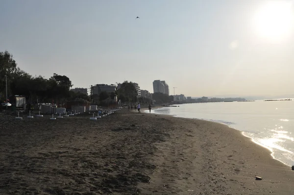 Kıbrıs'ta güzel Limasol Beach