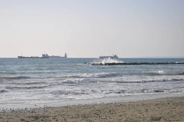 Kıbrıs'ta güzel Limasol Beach