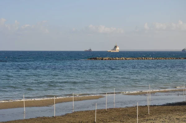 Kıbrıs'ta güzel Limasol Beach