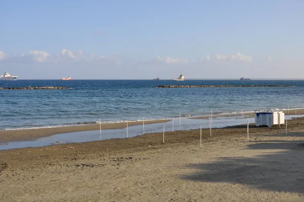 Kıbrıs'ta güzel Limasol Beach
