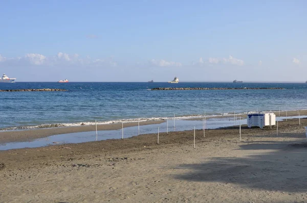 Kıbrıs'ta güzel Limasol Beach