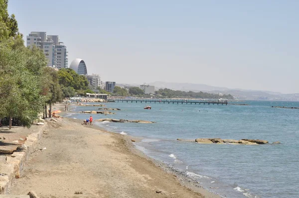 Kıbrıs'ta güzel Limasol Beach