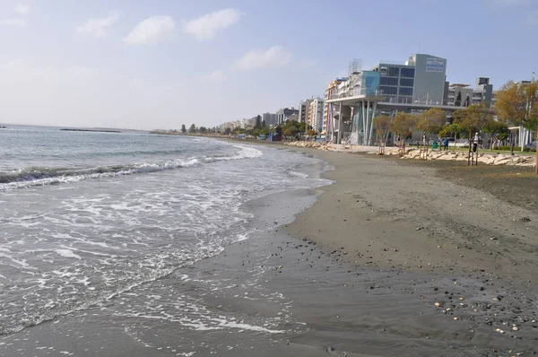 Kıbrıs'ta güzel Limasol Beach