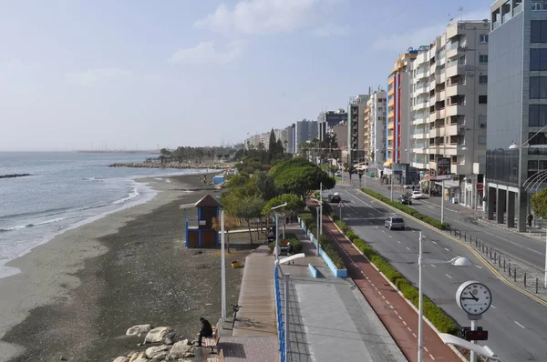 Kıbrıs'ta güzel Limasol Beach