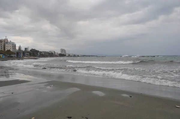 Hermosa Playa Limassol Chipre — Foto de Stock