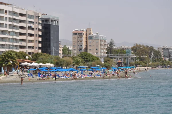 Kıbrıs'ta güzel Limasol Beach