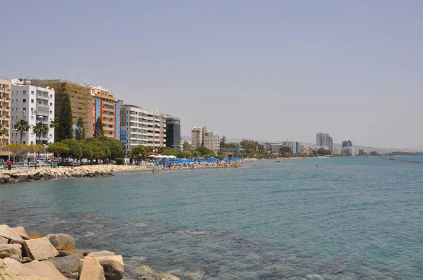 Kıbrıs'ta güzel Limasol Beach