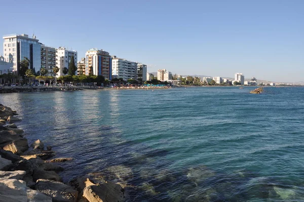 Kıbrıs'ta güzel Limasol Beach