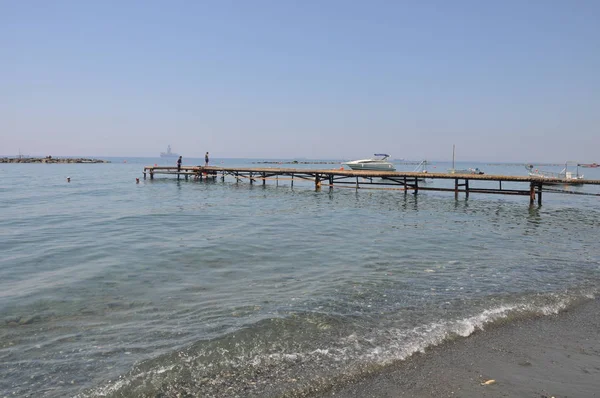 Kıbrıs'ta güzel Limasol Beach