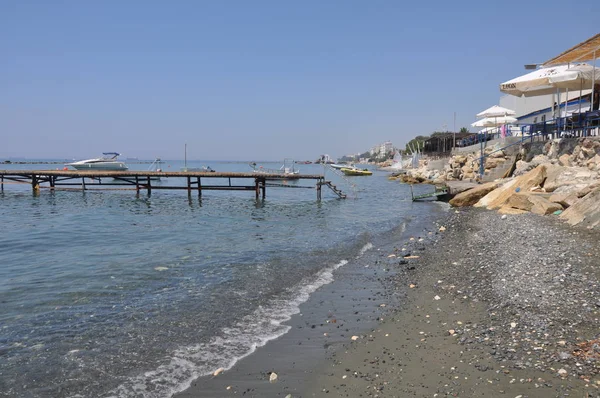 Kıbrıs'ta güzel Limasol Beach