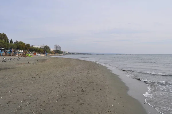 Het Strand Van Limassol Cyprus — Stockfoto