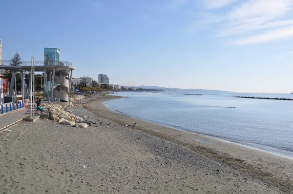 Kıbrıs'ta güzel Limasol Beach