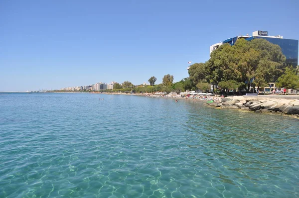 Kıbrıs'ta güzel Limasol Beach