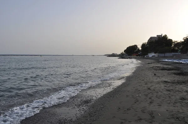 Het Strand Van Limassol Cyprus — Stockfoto