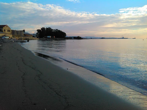 Beautiful Limassol Beach Cyprus — Stock Photo, Image