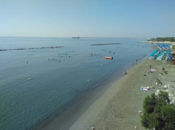 Kıbrıs'ta güzel Limasol Beach