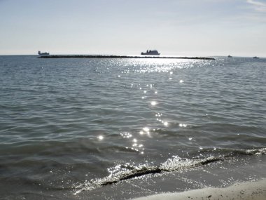 Kıbrıs'ta güzel Limasol Beach