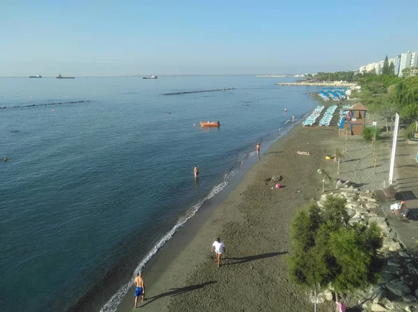 Kıbrıs'ta güzel Limasol Beach