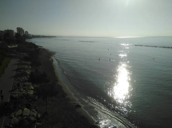 Kıbrıs'ta güzel Limasol Beach