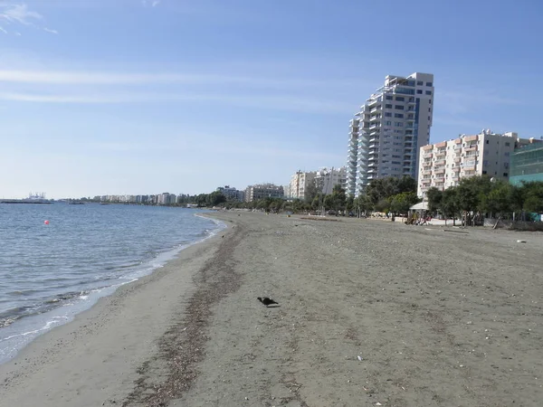 Kıbrıs'ta güzel Limasol Beach
