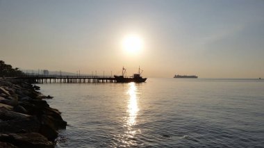 Kıbrıs'ta güzel Limasol Molos