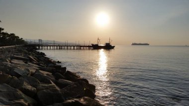 Kıbrıs'ta güzel Limasol Molos