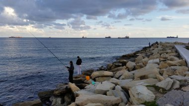 Kıbrıs'ta güzel Limasol Molos