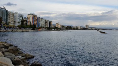 Kıbrıs'ta güzel Limasol Molos