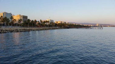 Kıbrıs'ta güzel Limasol Molos