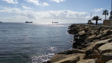 Kıbrıs'ta güzel Limasol Molos