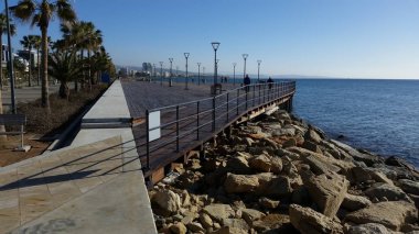 Kıbrıs'ta güzel Limasol Molos