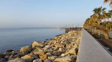 Kıbrıs'ta güzel Limasol Molos