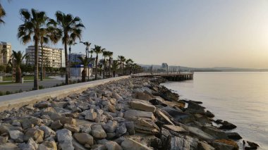 Kıbrıs'ta güzel Limasol Molos