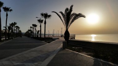 Kıbrıs'ta güzel Limasol Molos