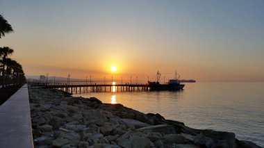 Kıbrıs'ta güzel Limasol Molos