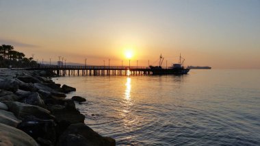 Kıbrıs'ta güzel Limasol Molos