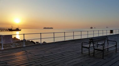 Kıbrıs'ta güzel Limasol Molos