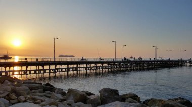 Kıbrıs'ta güzel Limasol Molos