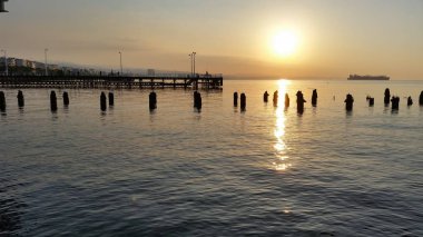 Kıbrıs'ta güzel Limasol Molos