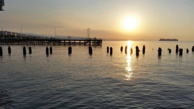 Kıbrıs'ta güzel Limasol Molos