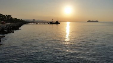 Kıbrıs'ta güzel Limasol Molos