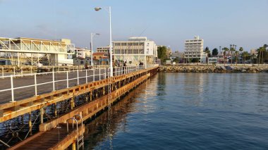 Kıbrıs'ta güzel Limasol Molos