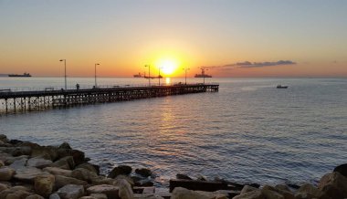 Kıbrıs'ta güzel Limasol Molos