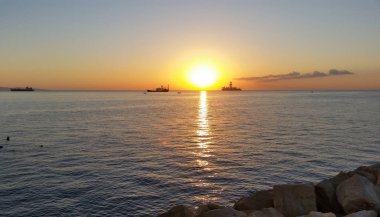 Kıbrıs'ta güzel Limasol Molos