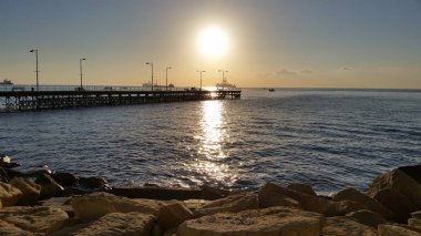 Kıbrıs'ta güzel Limasol Molos